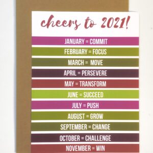 New Years Monthly Inspire – Pack of 20