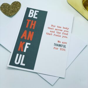 Be Thankful Holiday Card – Pack of 20