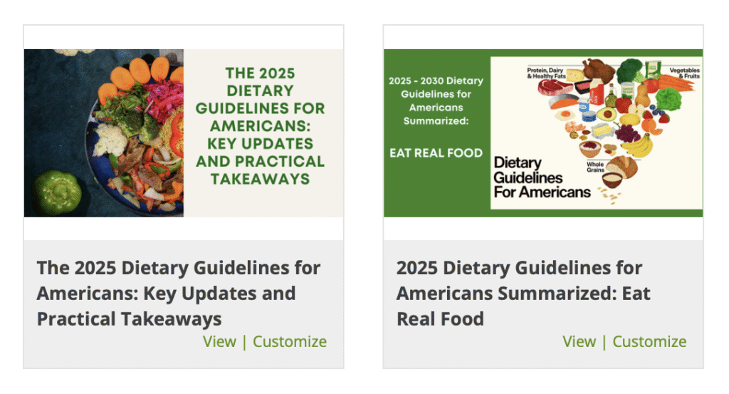 2025 Dietary Guidelines for Americans, Summarized: Eat Real Food