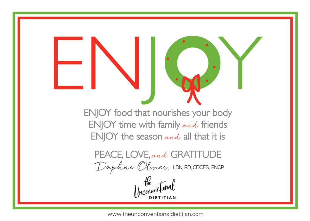 ENJOY Foodspiration card 